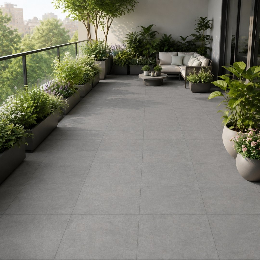 AL 1513 Plain and texture Balcony / Terrace - My Home Studio